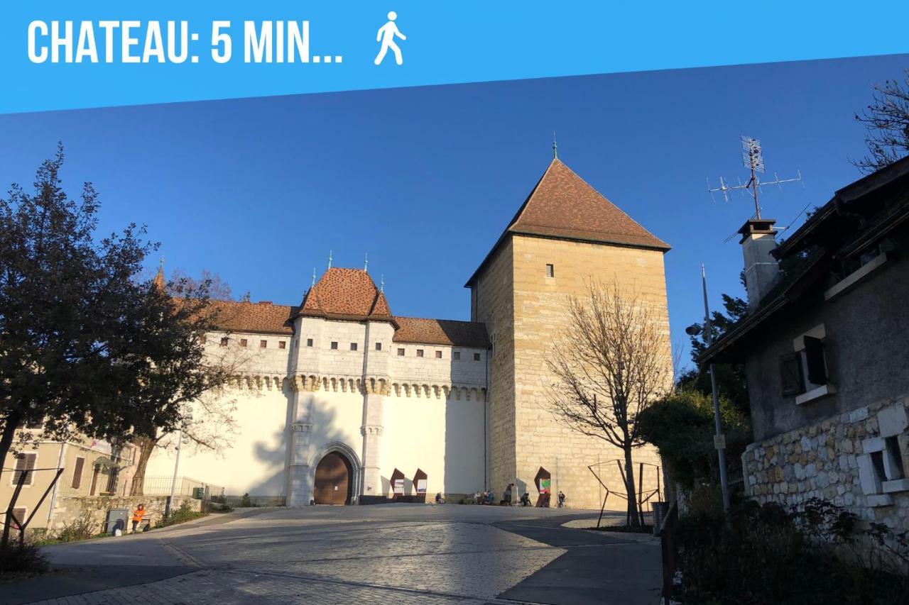 Le Carnot - Mycosyapart, Duplex Coeur De Ville Et Lac, Climatise アヌシー エクステリア 写真