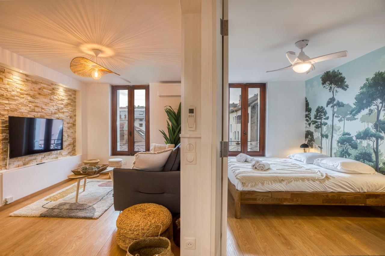 Le Carnot - Mycosyapart, Duplex Coeur De Ville Et Lac, Climatise アヌシー エクステリア 写真