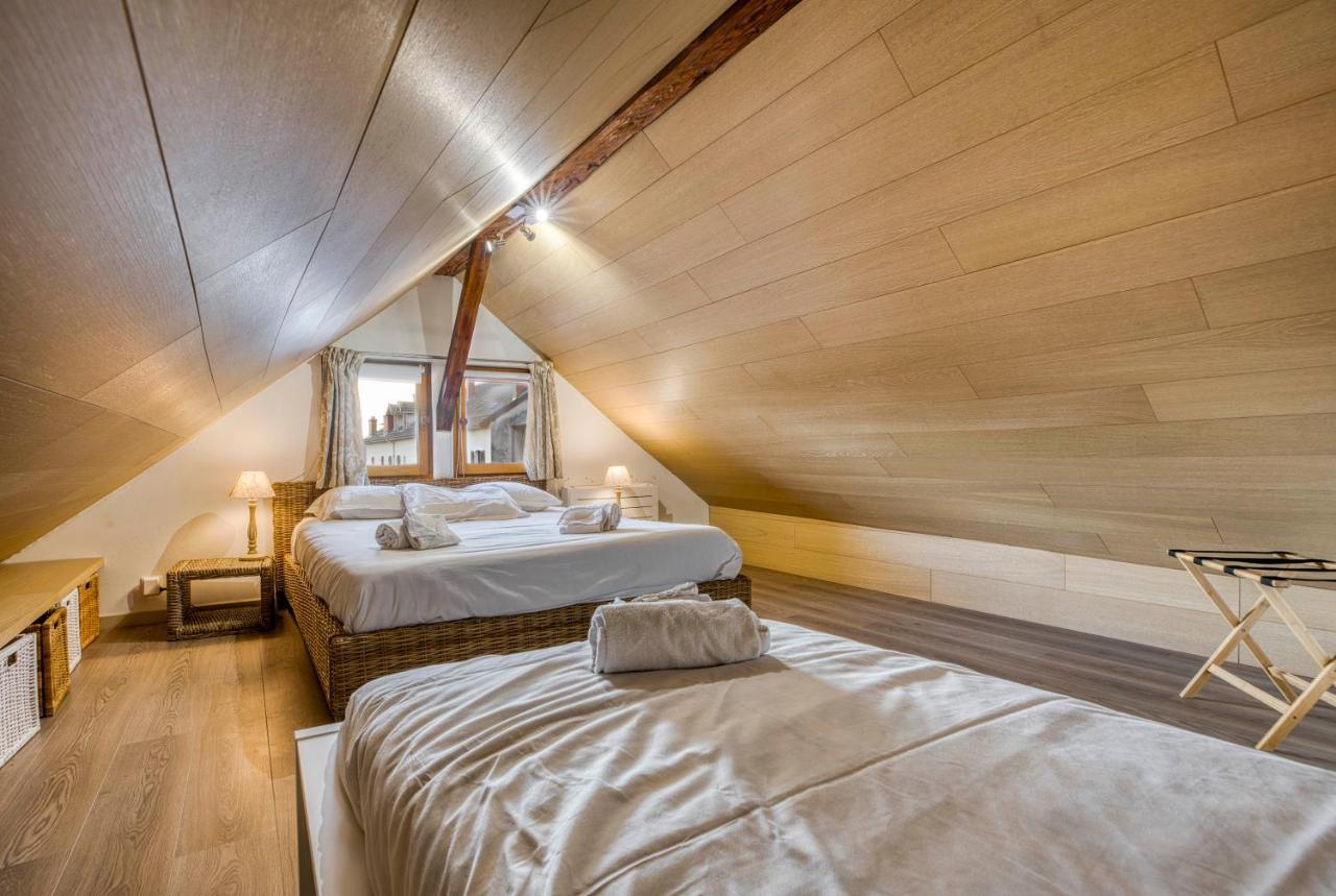 Le Carnot - Mycosyapart, Duplex Coeur De Ville Et Lac, Climatise アヌシー エクステリア 写真