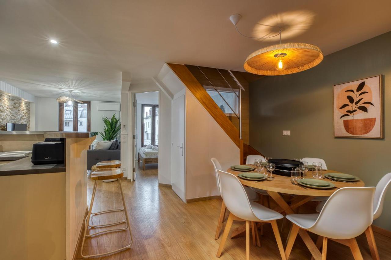 Le Carnot - Mycosyapart, Duplex Coeur De Ville Et Lac, Climatise アヌシー エクステリア 写真
